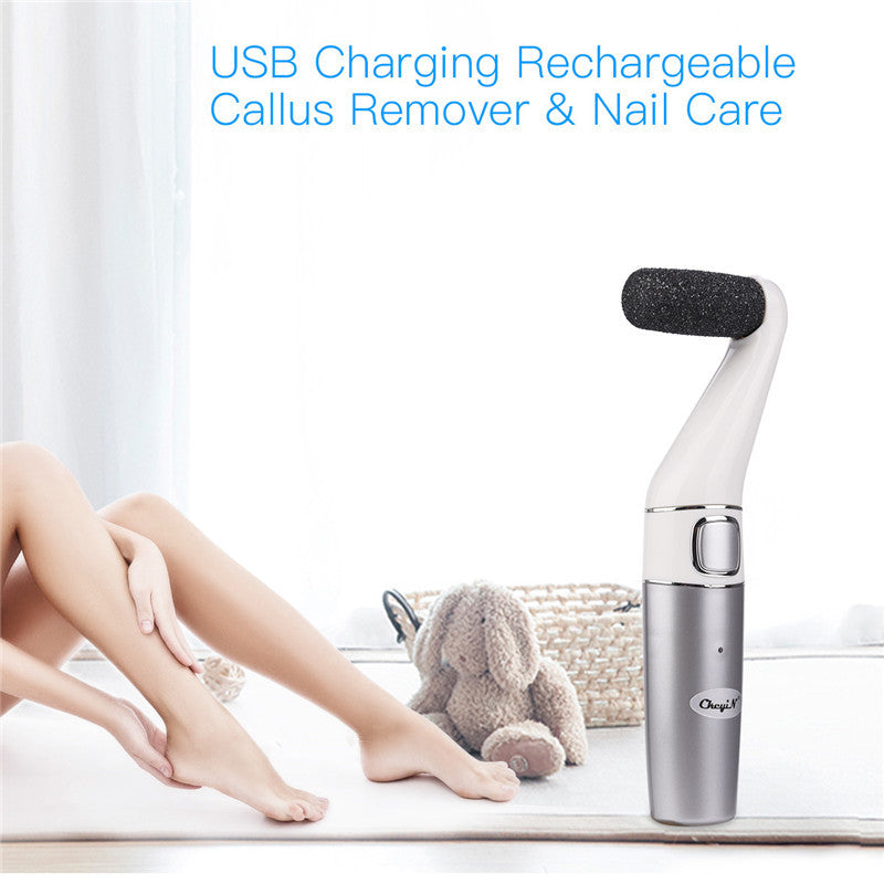 Lime électrique professionnelle pour les pieds, Rechargeable par USB