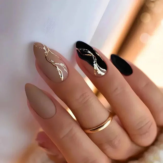 Faux ongles à pointes détachables Manucure